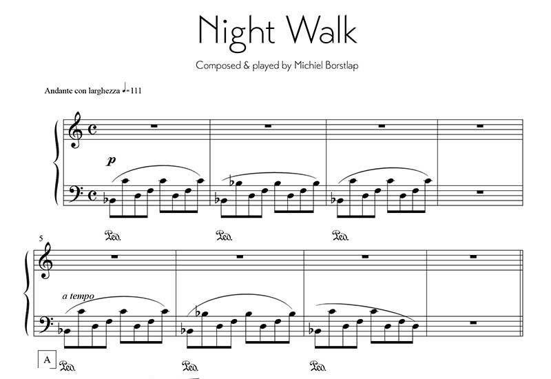 Michiel Borstlap - Prelude in Bb major Night Walk (download)